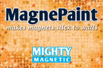 MagnePaint: makes magnets stick to walls